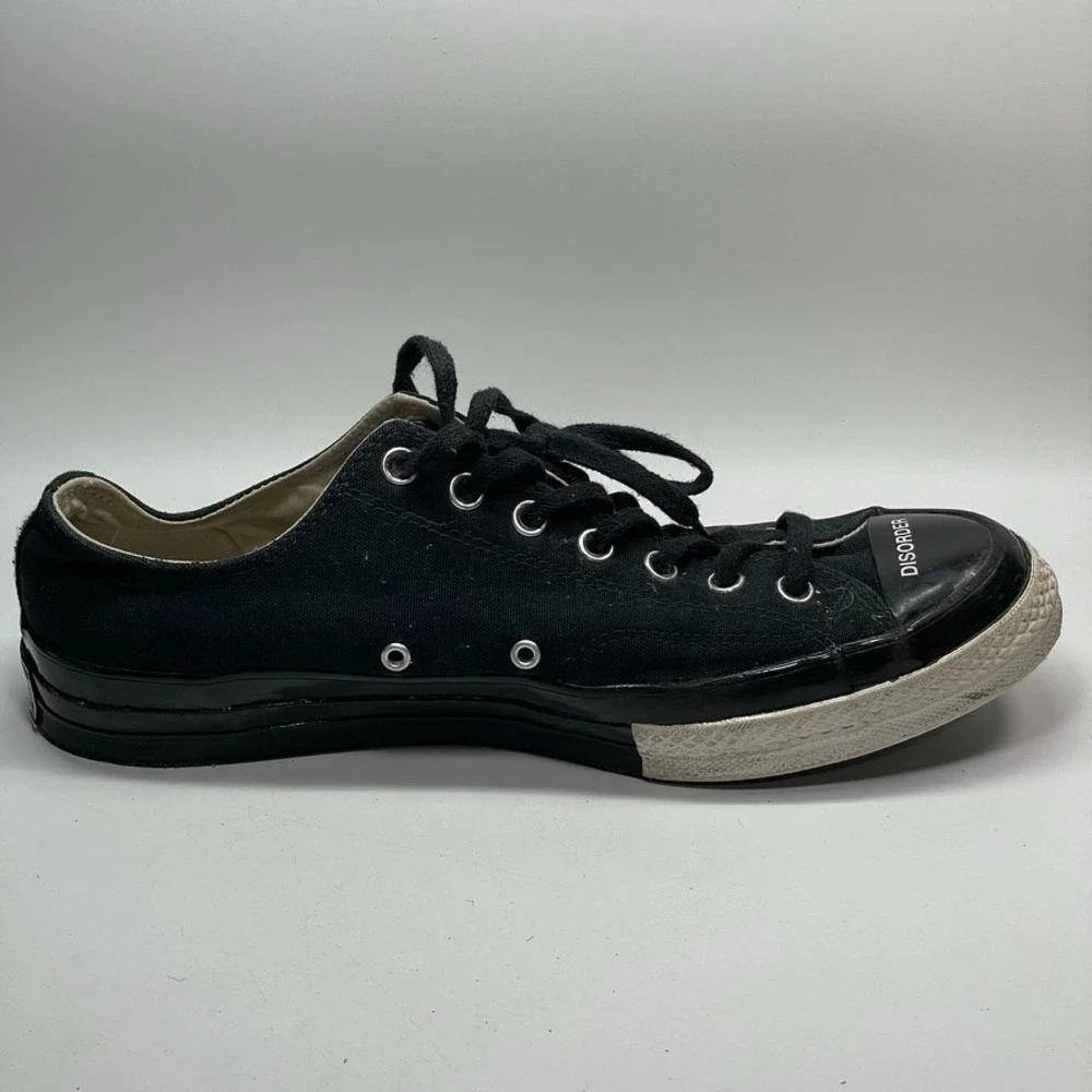 Converse Undercover Jun Takahashi x Chuck 70 Low Black Order & Disorder‎ Men 12 - Picture 6 of 8